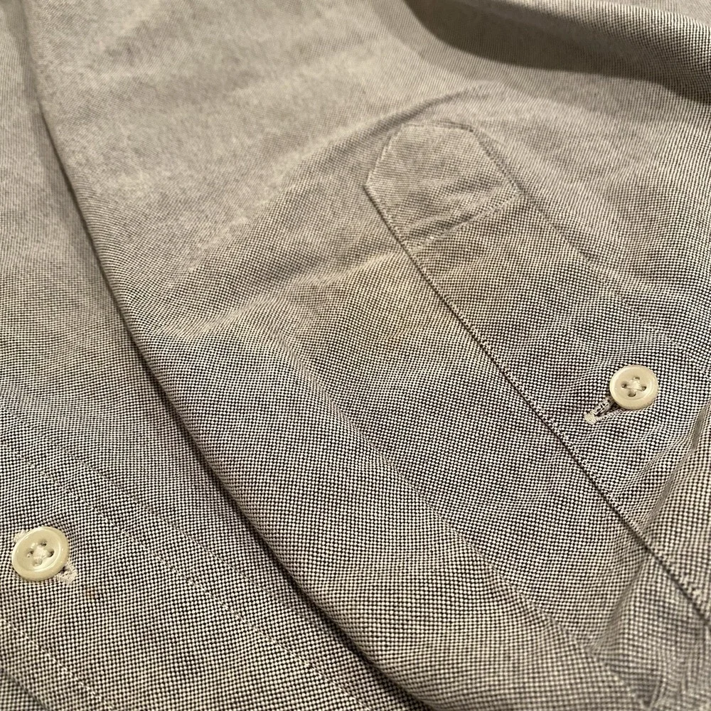 Polo Ralph Lauren Mens 16.5 34 35 Oxford Button‎ Down Classic Fit Flesh Pony